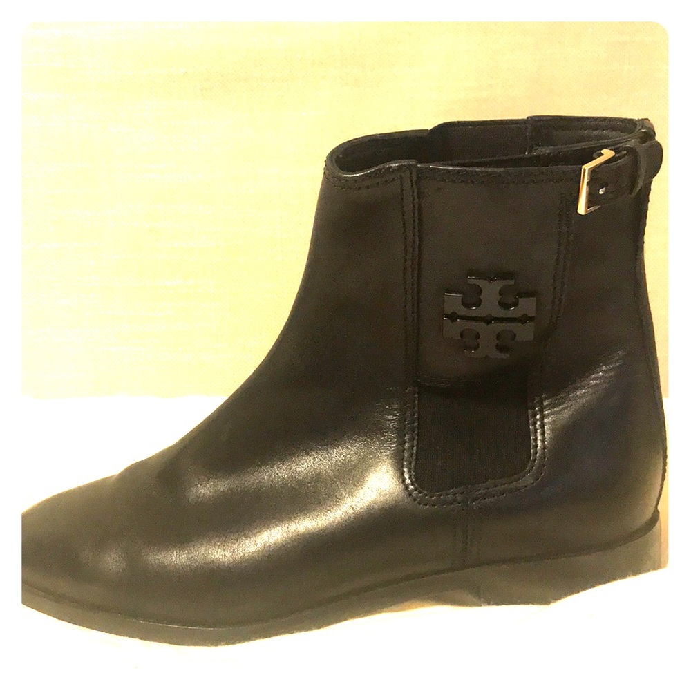 Authentic, Tory Burch Wyatt Mid Calf Bootie